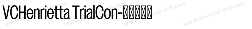 VCHenrietta TrialCon字体转换